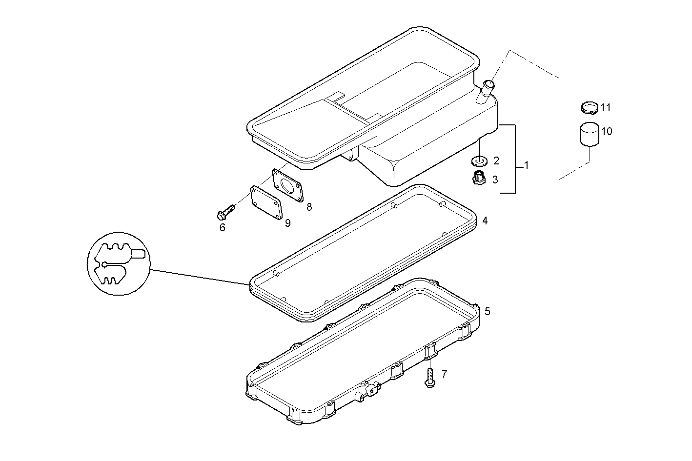 Iveco/FPT OIL SUMP