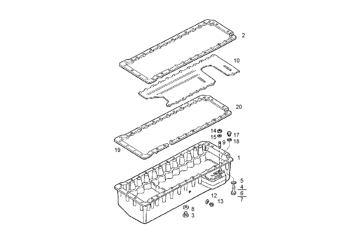 Iveco/FPT OIL SUMP