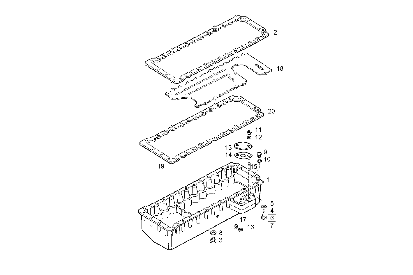 Iveco/FPT OIL SUMP