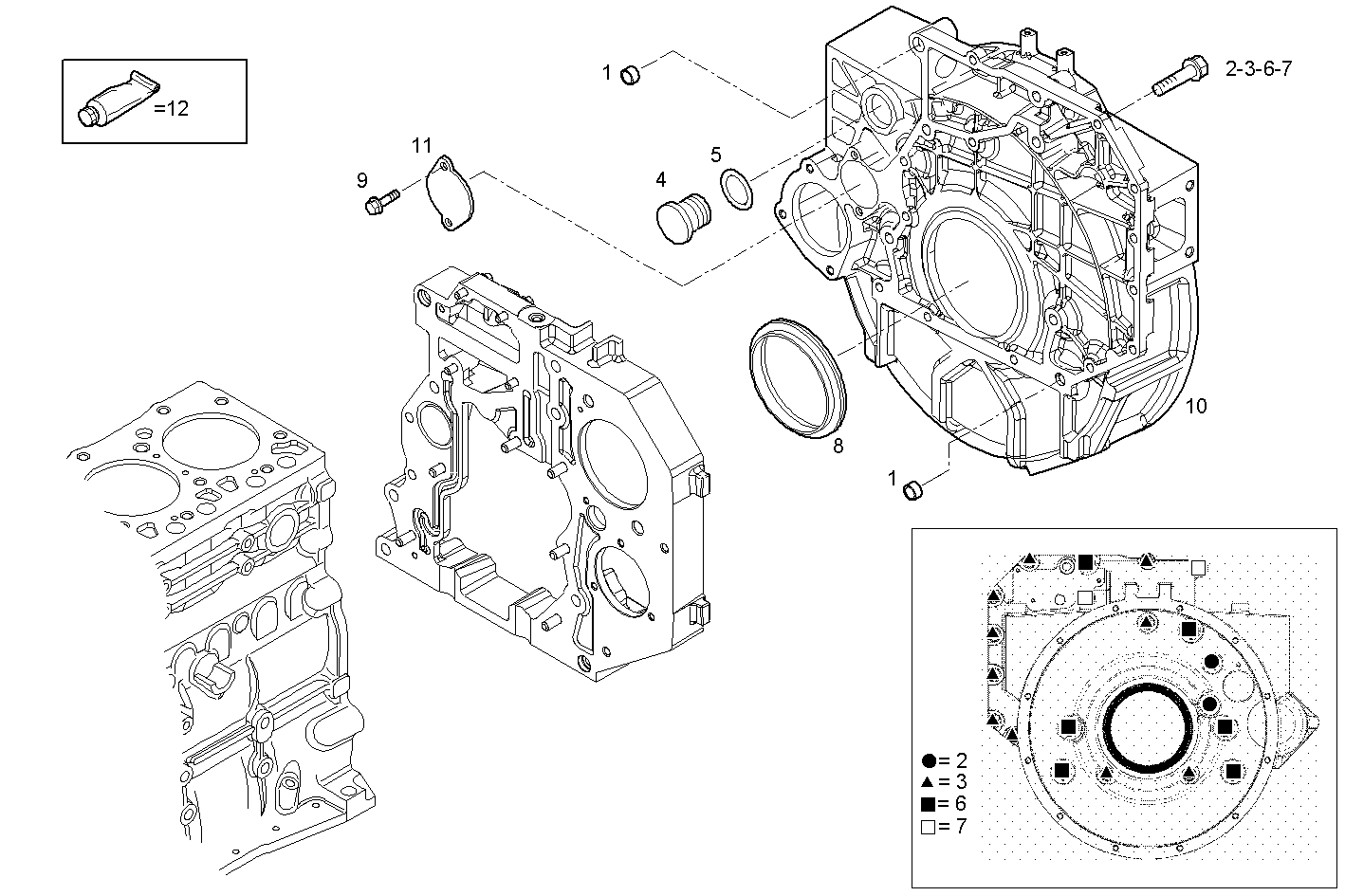 Iveco/FPT FLYWHEEL HOUSING