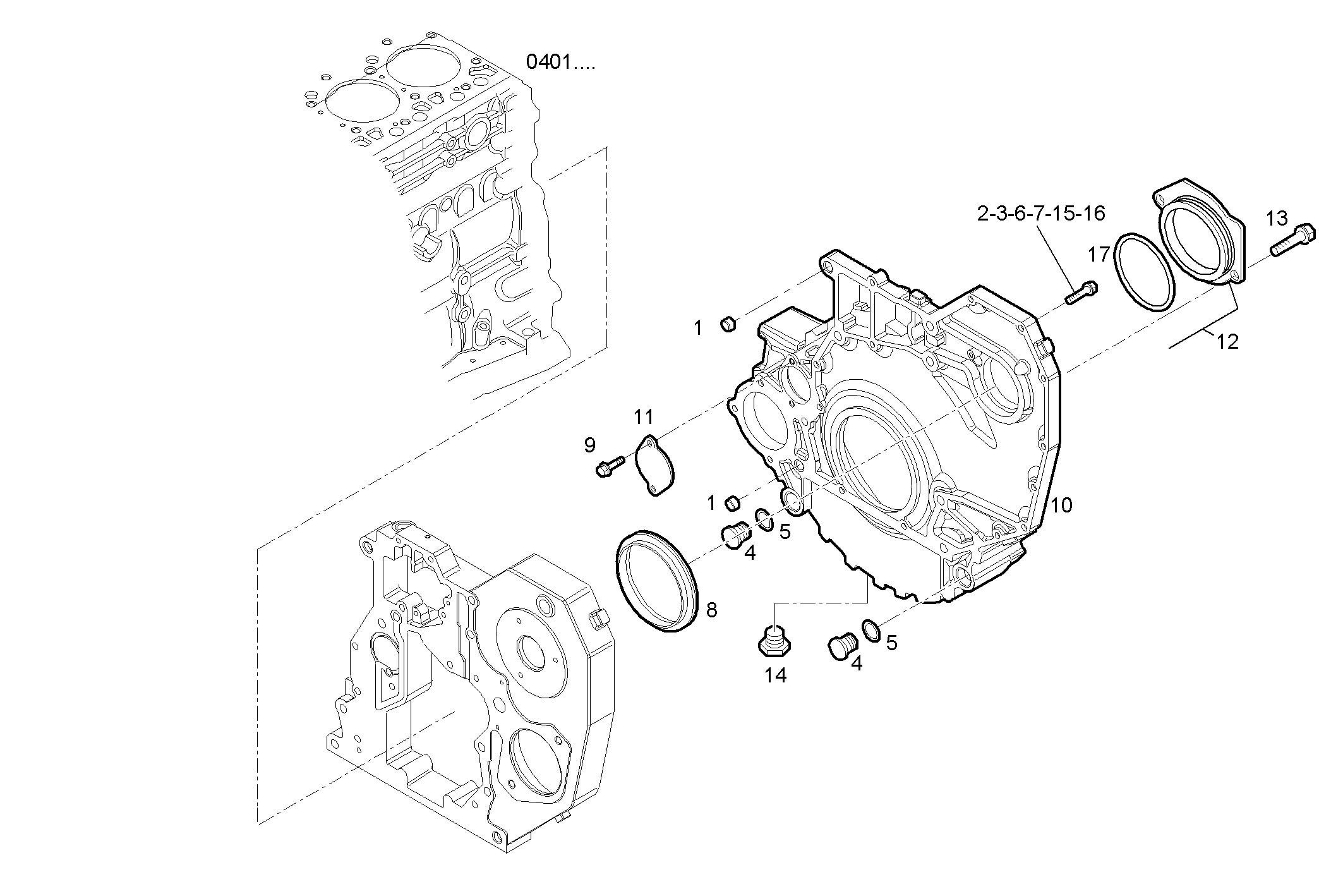 Iveco/FPT FLYWHEEL HOUSING