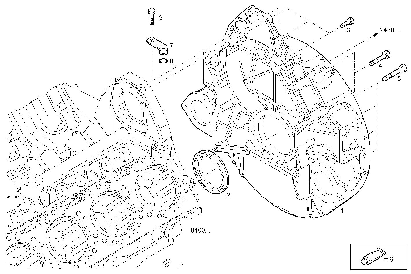 Iveco/FPT FLYWHEEL HOUSING