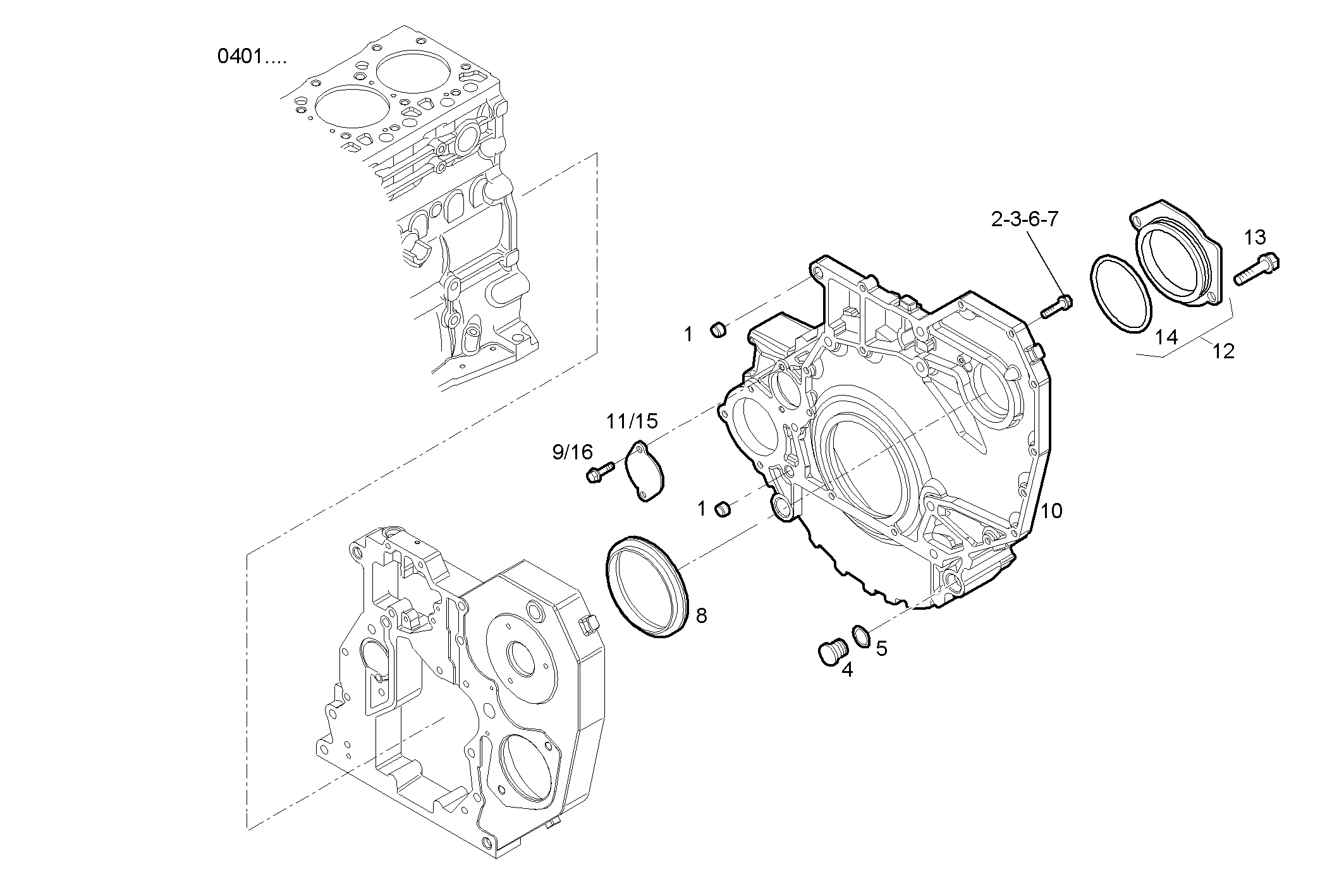 Iveco/FPT FLYWHEEL HOUSING