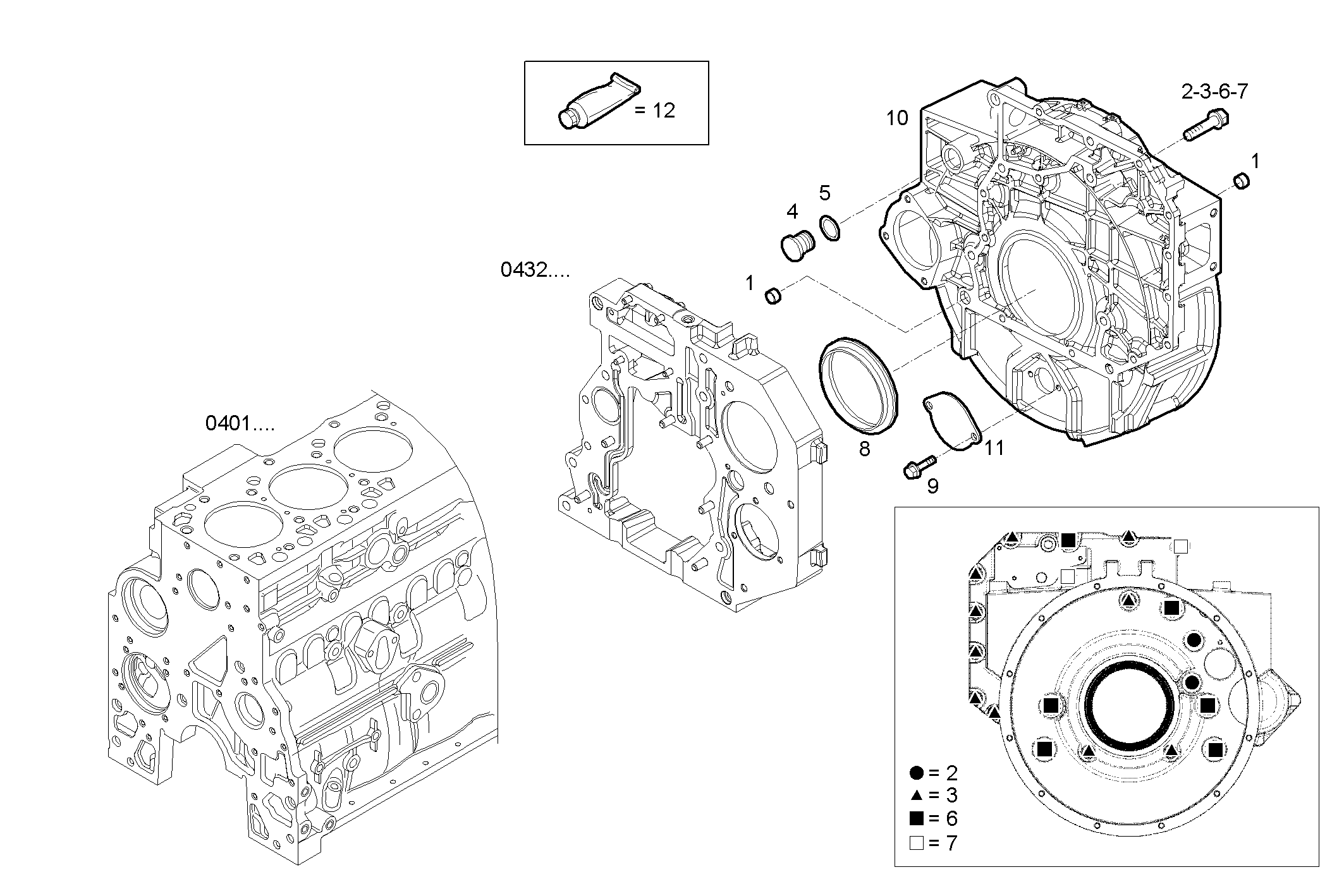 Iveco/FPT FLYWHEEL HOUSING