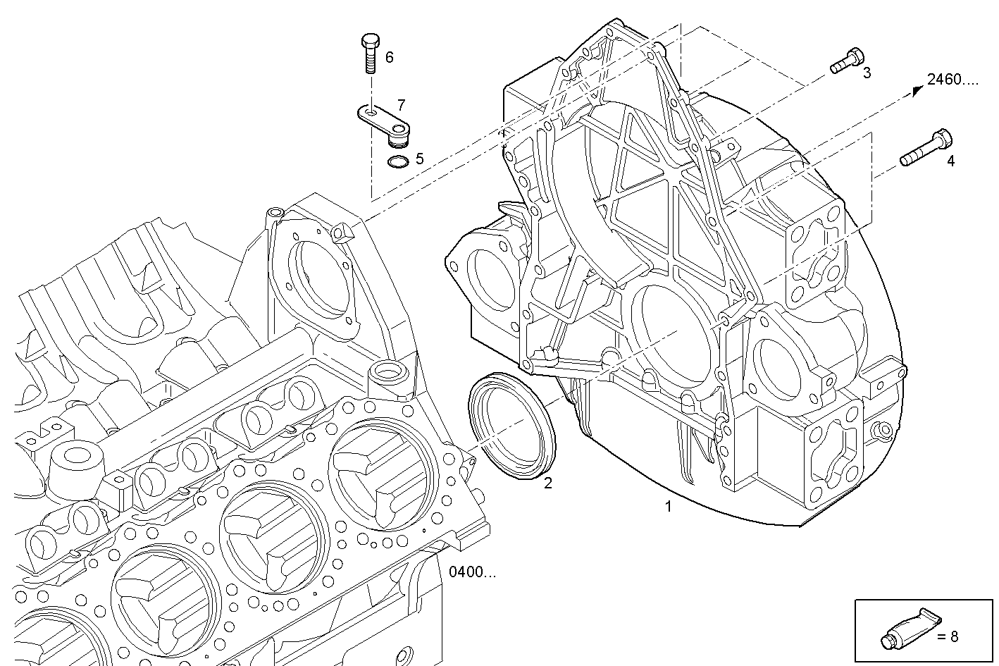 Iveco/FPT FLYWHEEL HOUSING