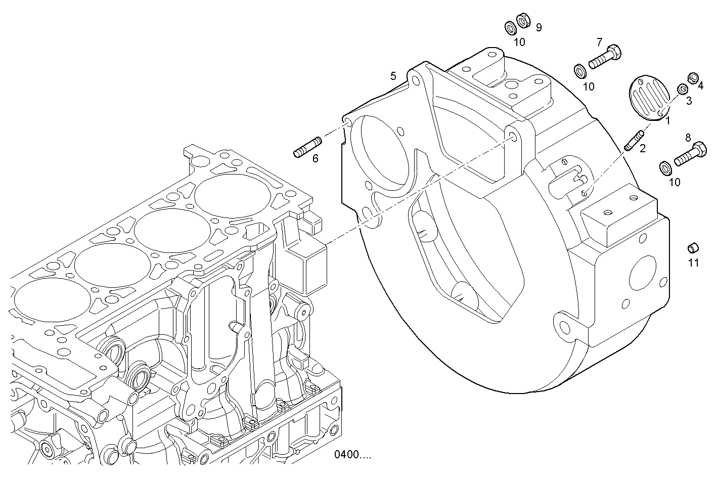 Iveco/FPT FLYWHEEL HOUSING