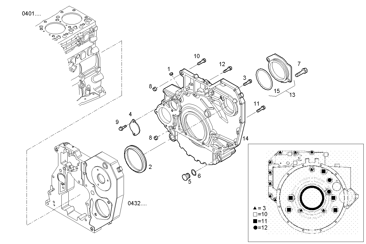 Iveco/FPT FLYWHEEL HOUSING