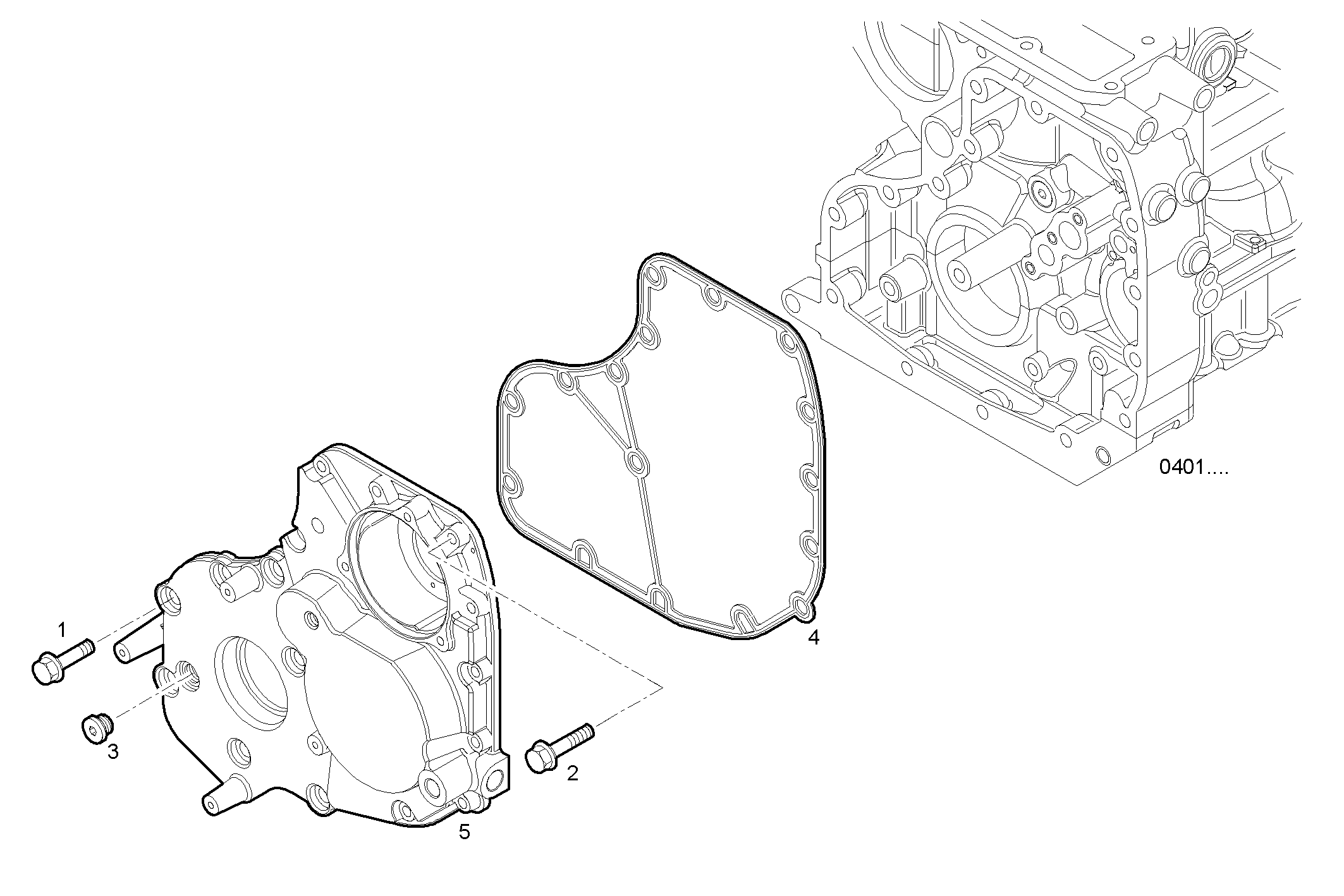 Iveco/FPT TIMING COVER