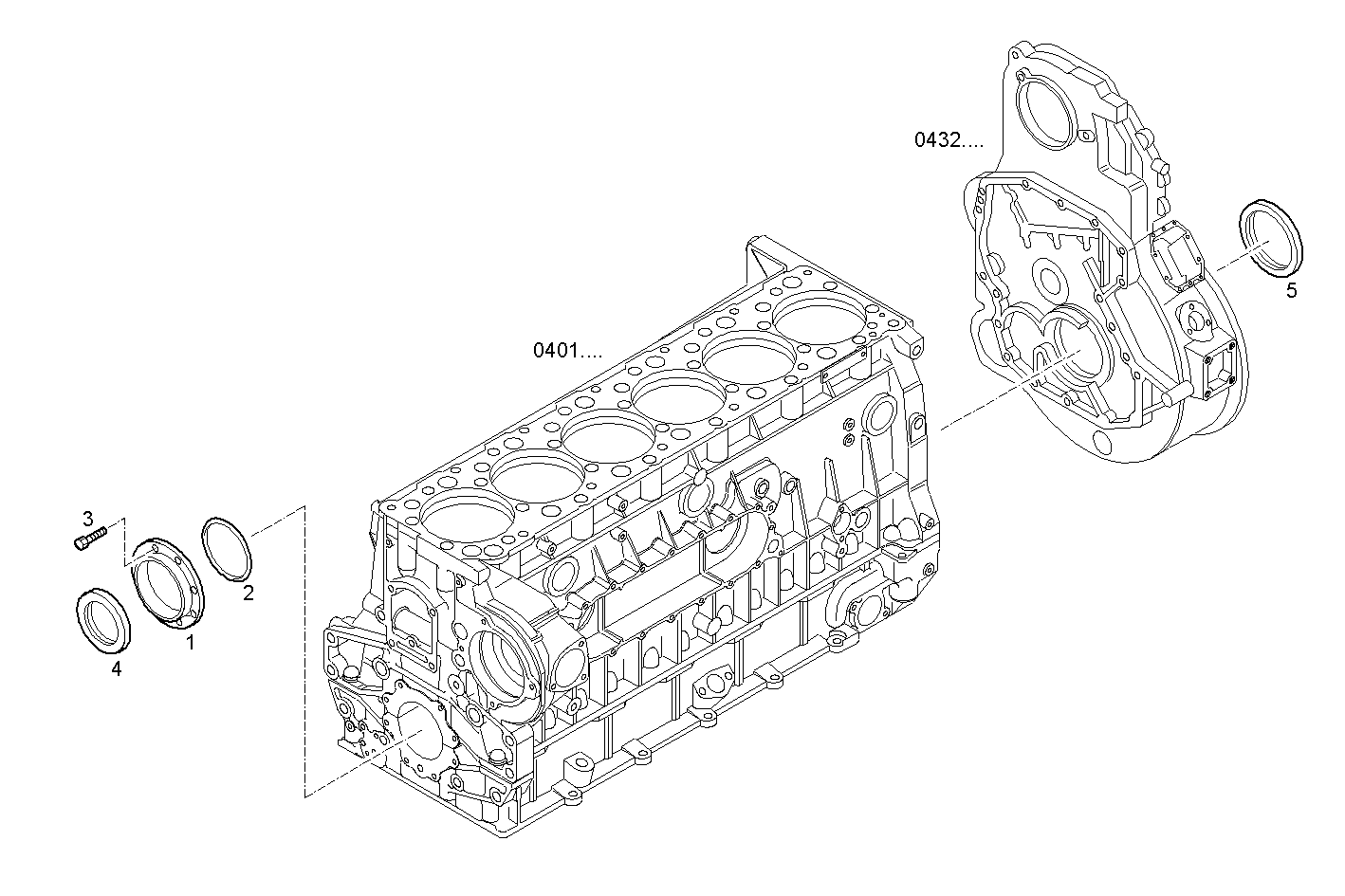 Iveco/FPT GASKET REVOLVING SHAFT