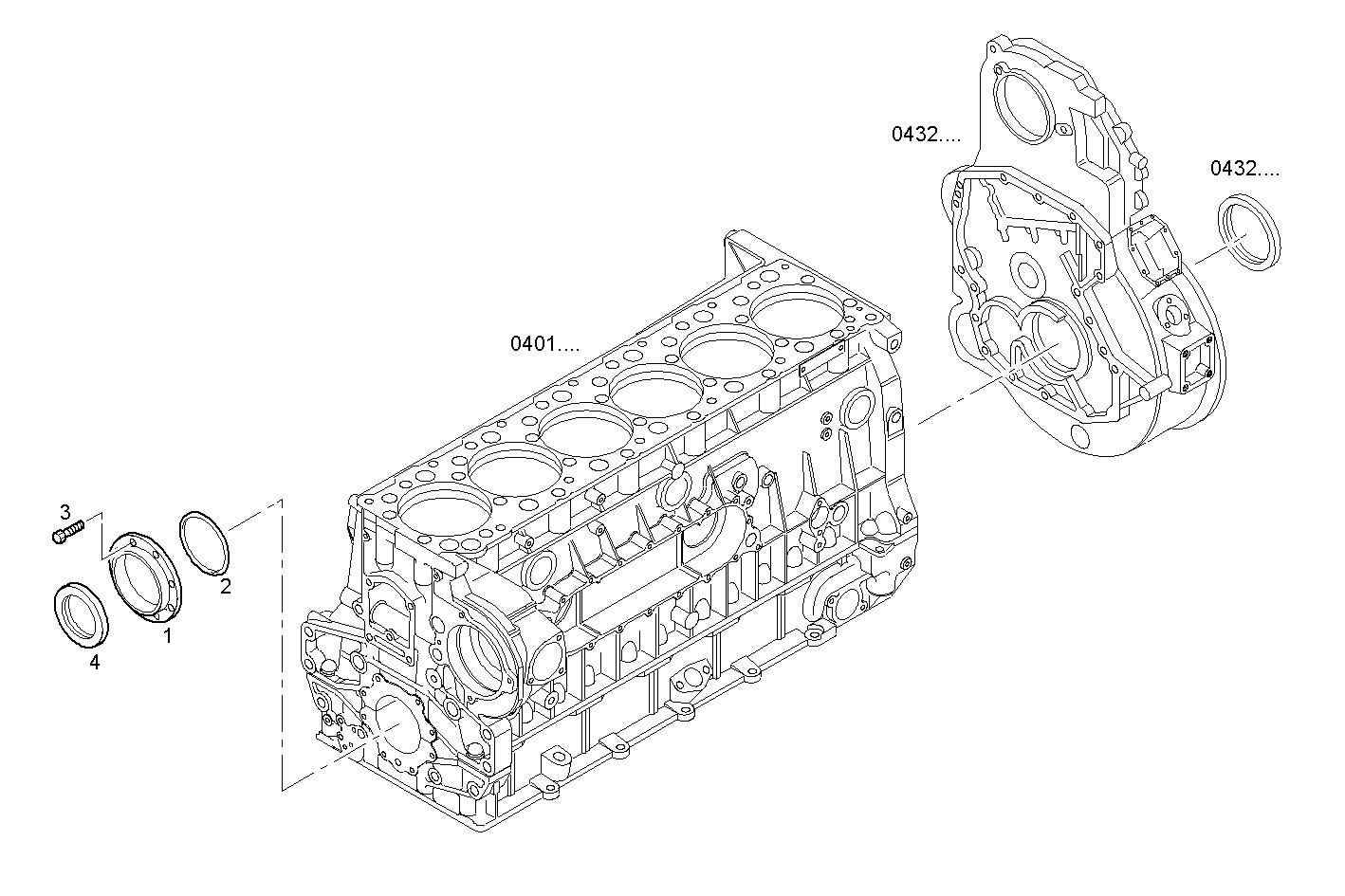 Iveco/FPT GASKET REVOLVING SHAFT