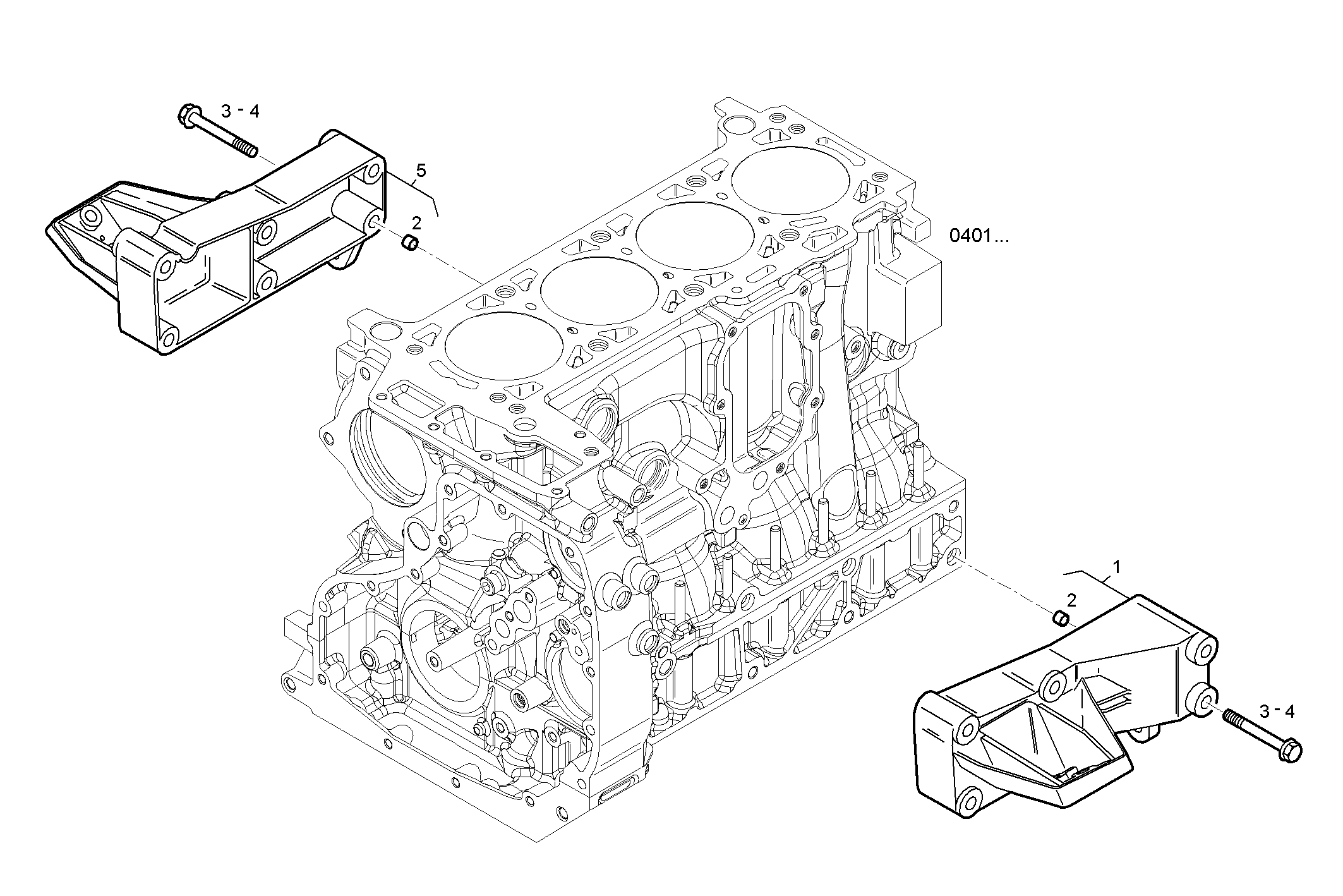 Iveco/FPT ENGINE SUSPENSION