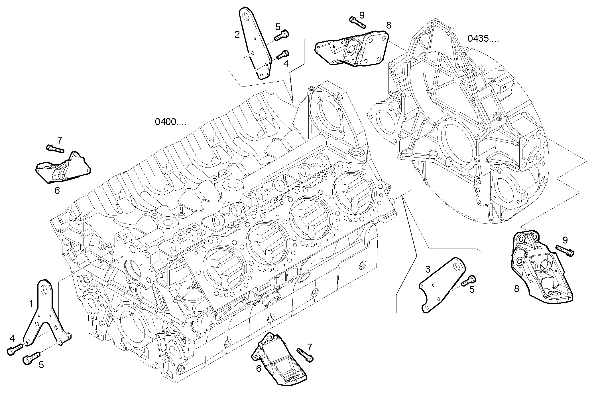 Iveco/FPT ENGINE SUSPENSION