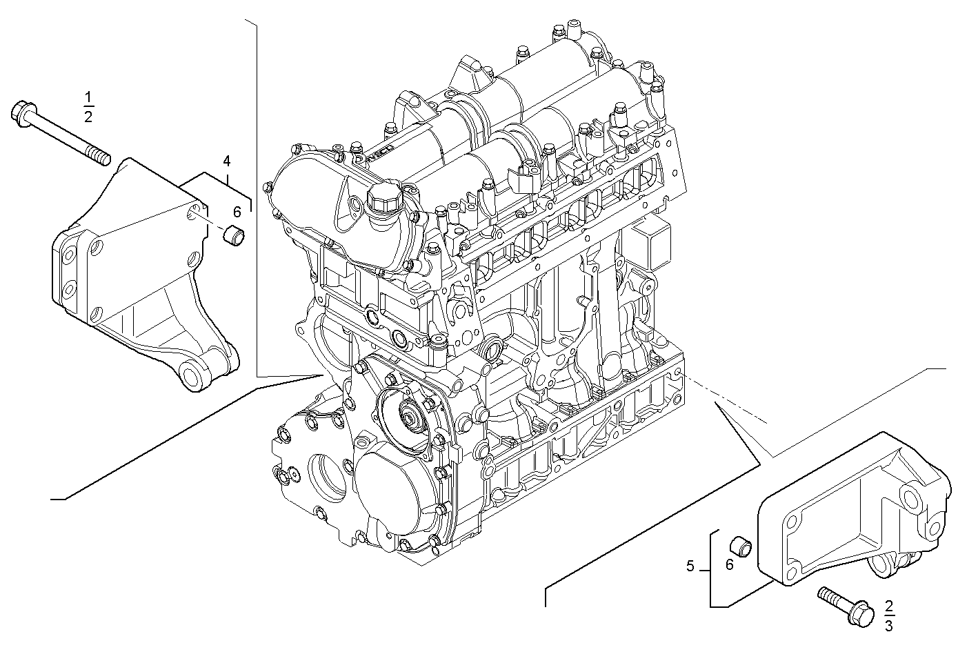 Iveco/FPT ENGINE SUSPENSION