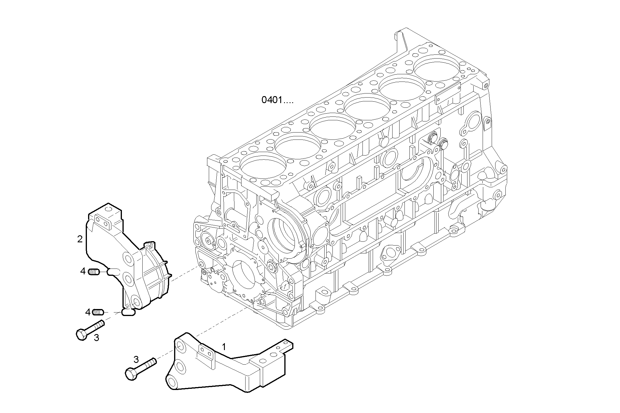 Iveco/FPT FRONT ENGINE MOUNTING