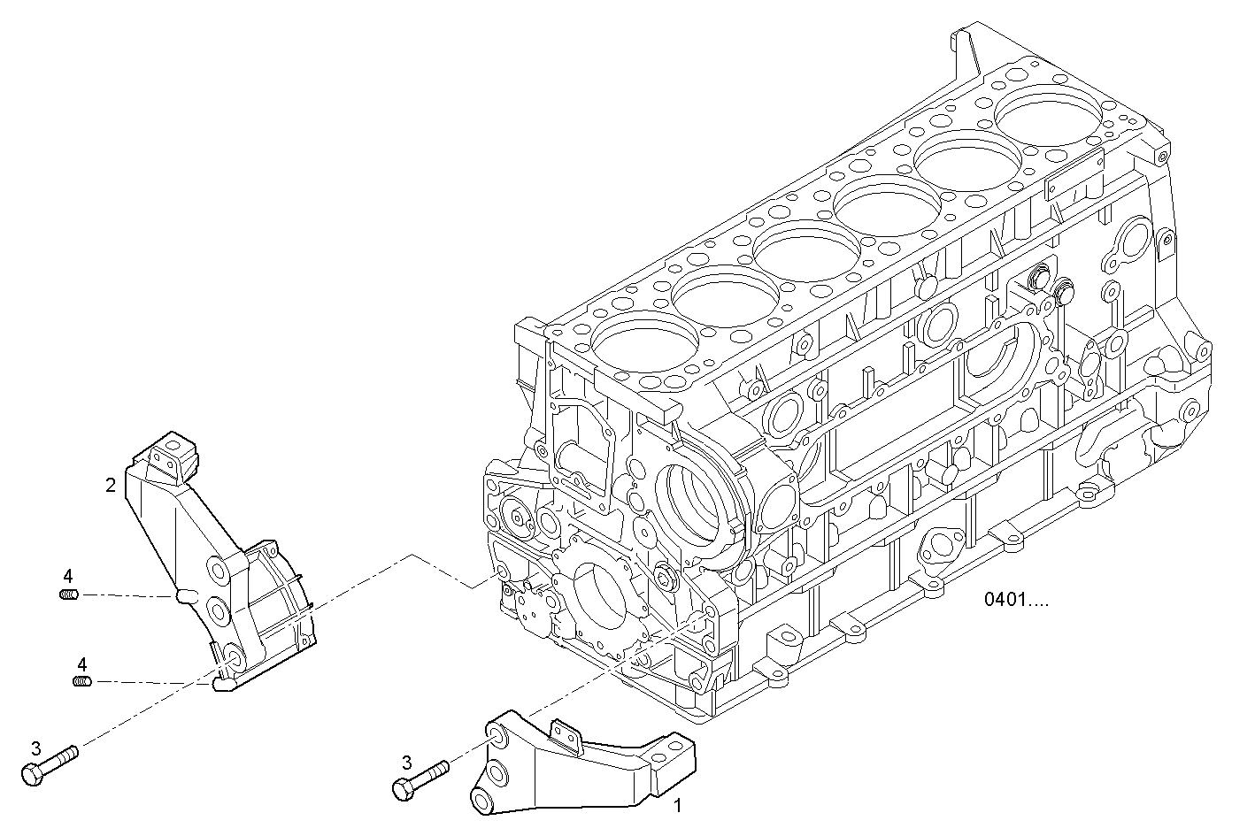 Iveco/FPT FRONT ENGINE MOUNTING