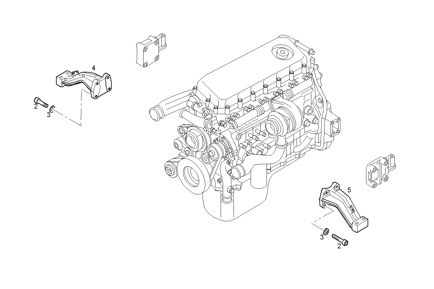 Iveco/FPT FRONT ENGINE MOUNTING