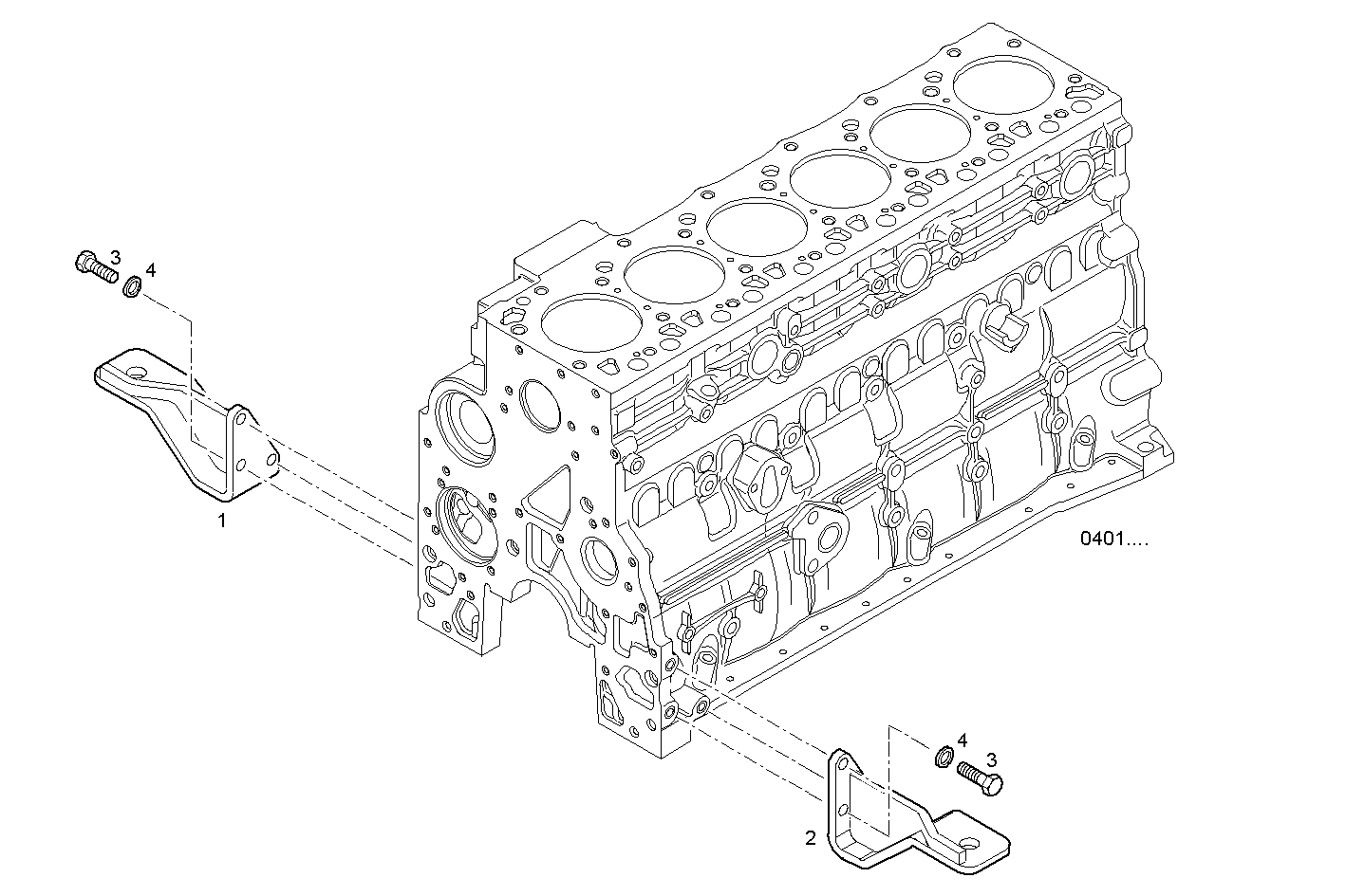 Iveco/FPT FRONT ENGINE MOUNTING