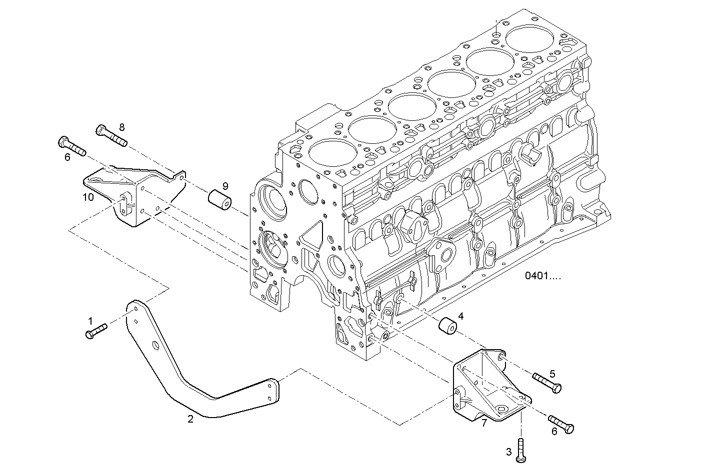 Iveco/FPT FRONT ENGINE MOUNTING