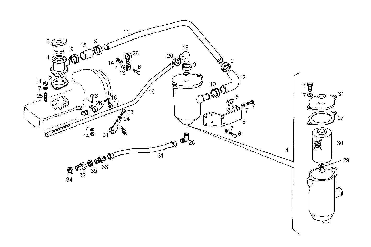 Iveco/FPT ENGINE BREATHERS