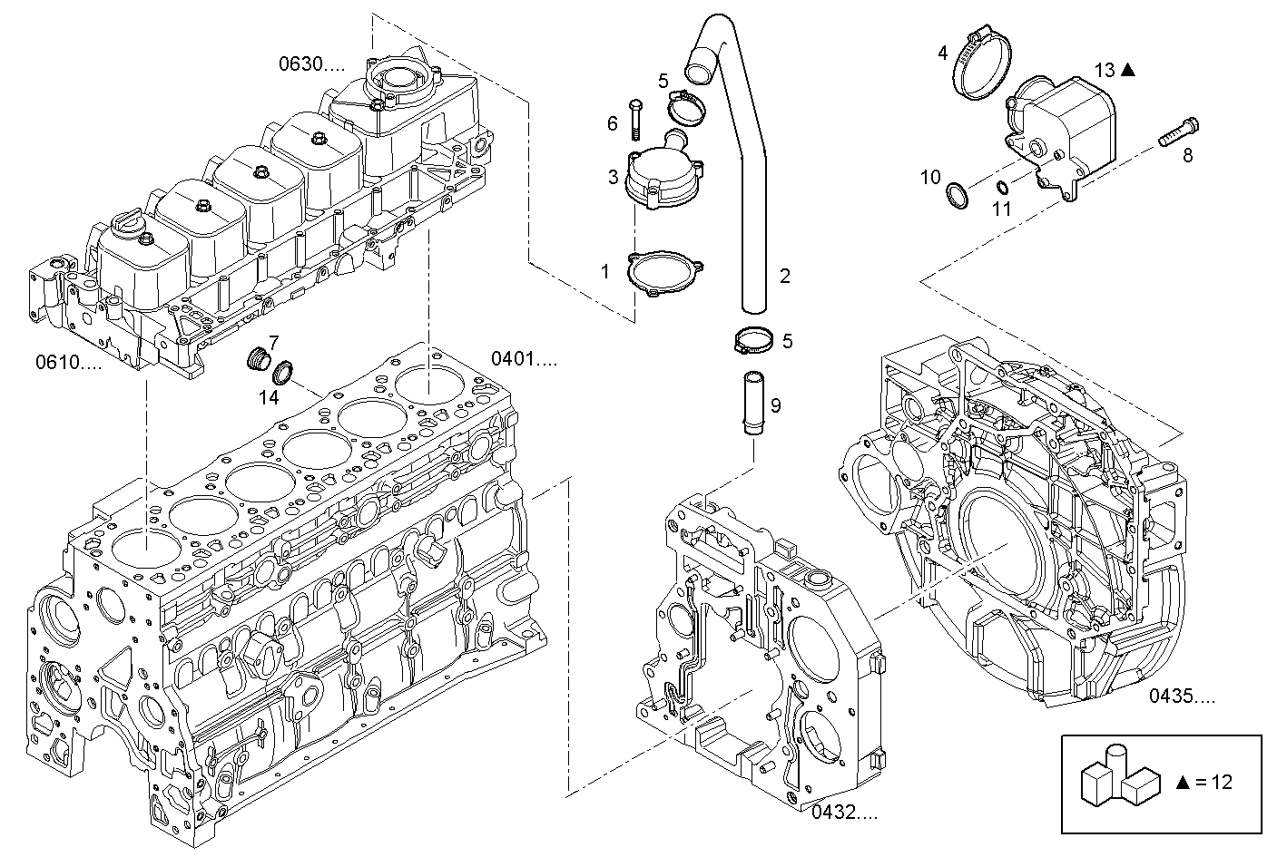 Iveco/FPT ENGINE BREATHERS