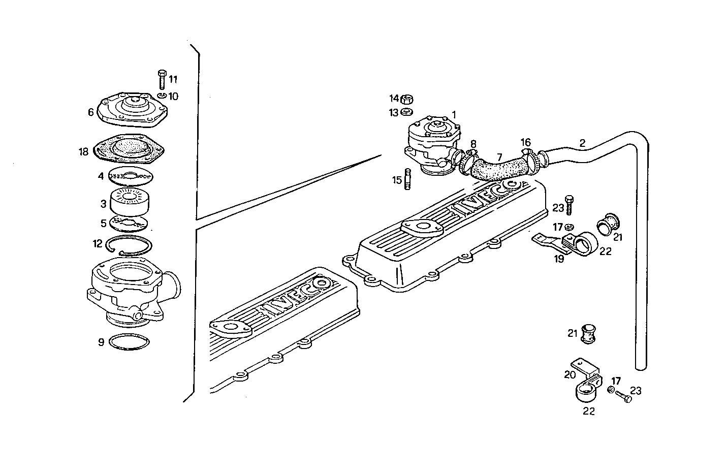 Iveco/FPT ENGINE BREATHERS