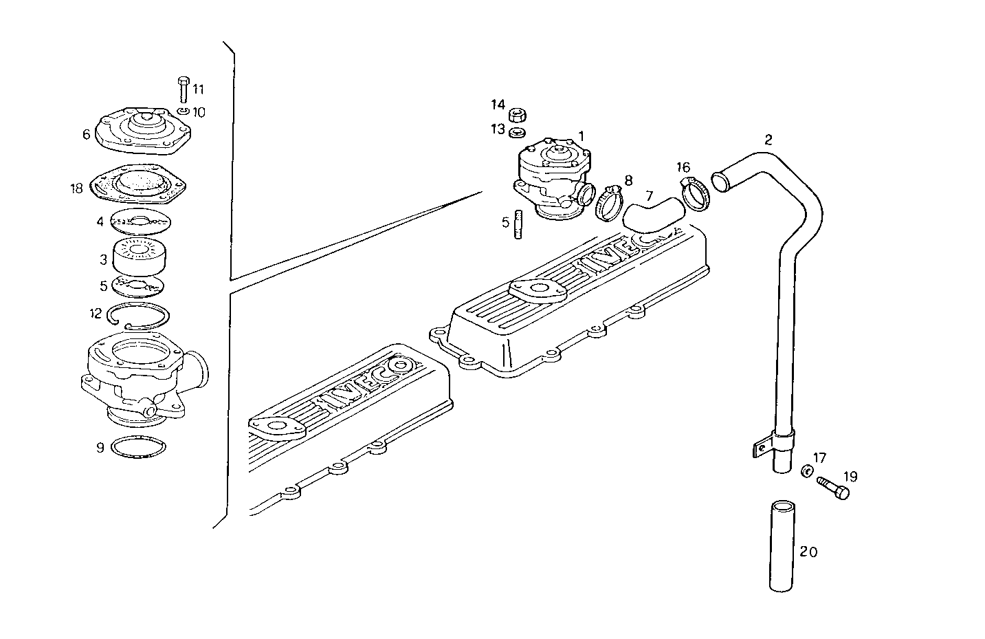 Iveco/FPT ENGINE BREATHERS