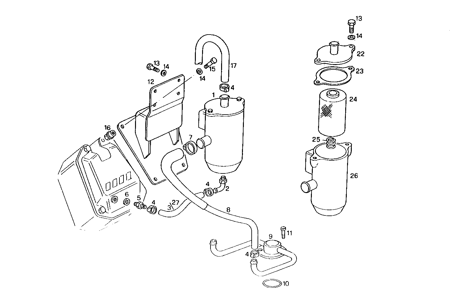 Iveco/FPT ENGINE BREATHERS