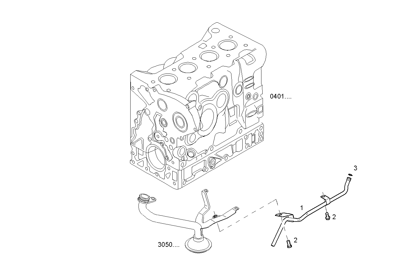 Iveco/FPT OIL DRAIN PIPE