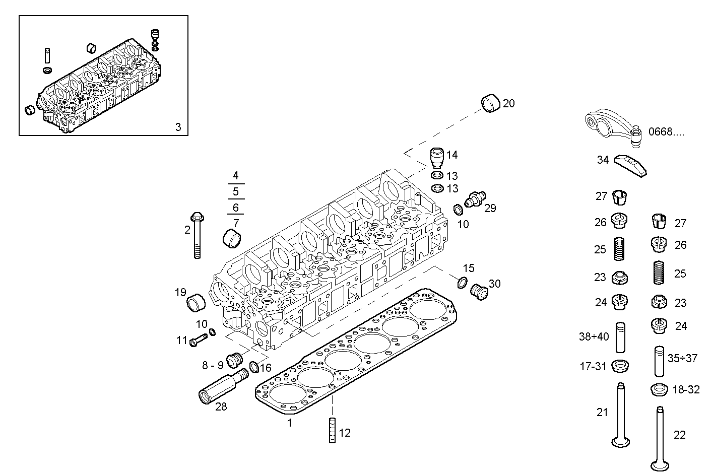 Iveco/FPT CYLINDER HEAD