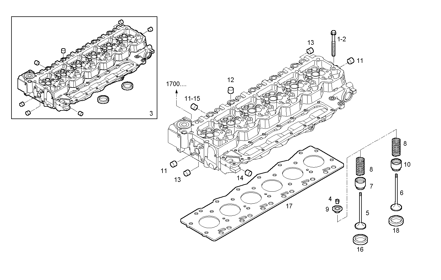 Iveco/FPT CYLINDER HEAD