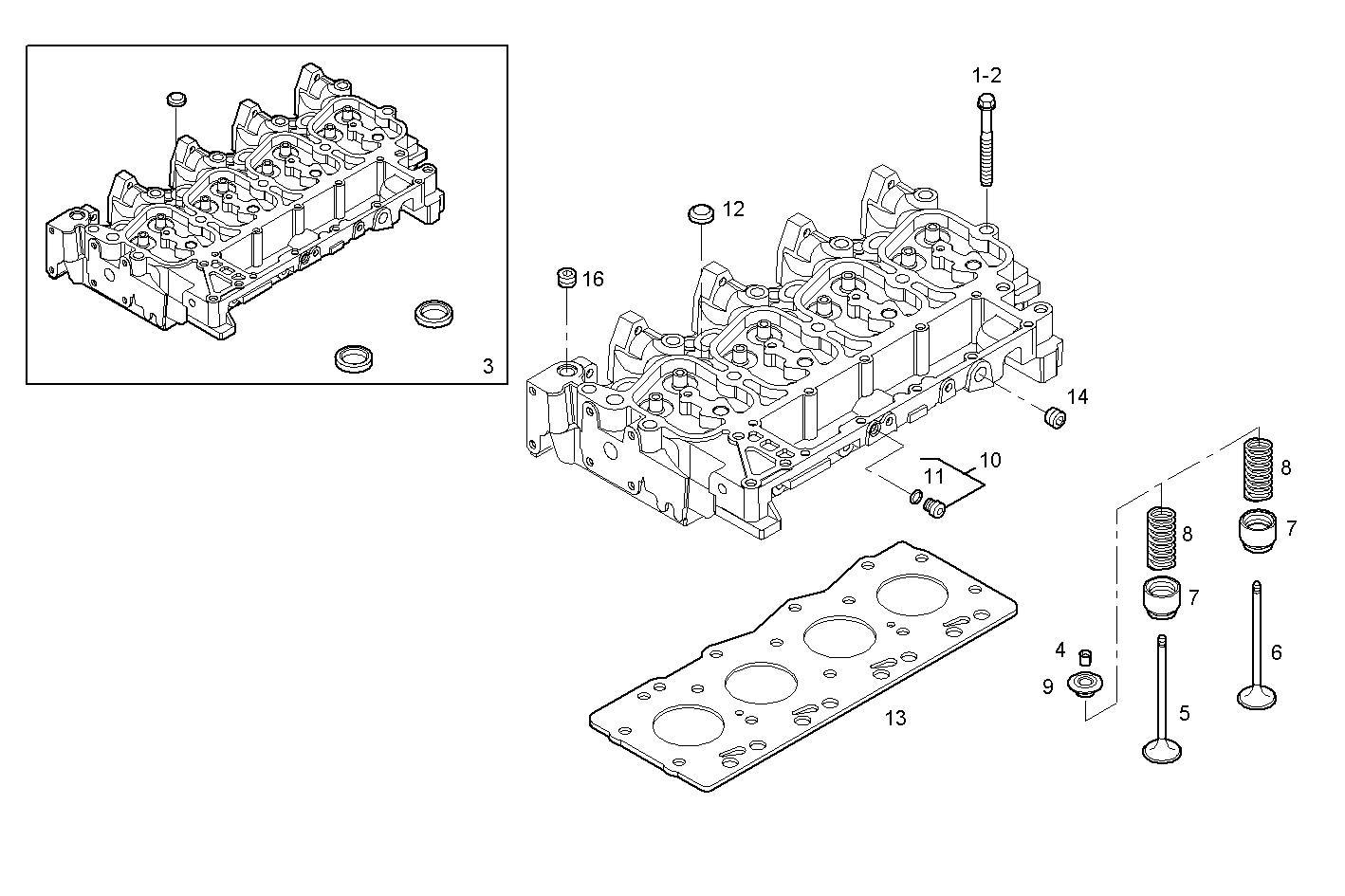 Iveco/FPT CYLINDER HEAD