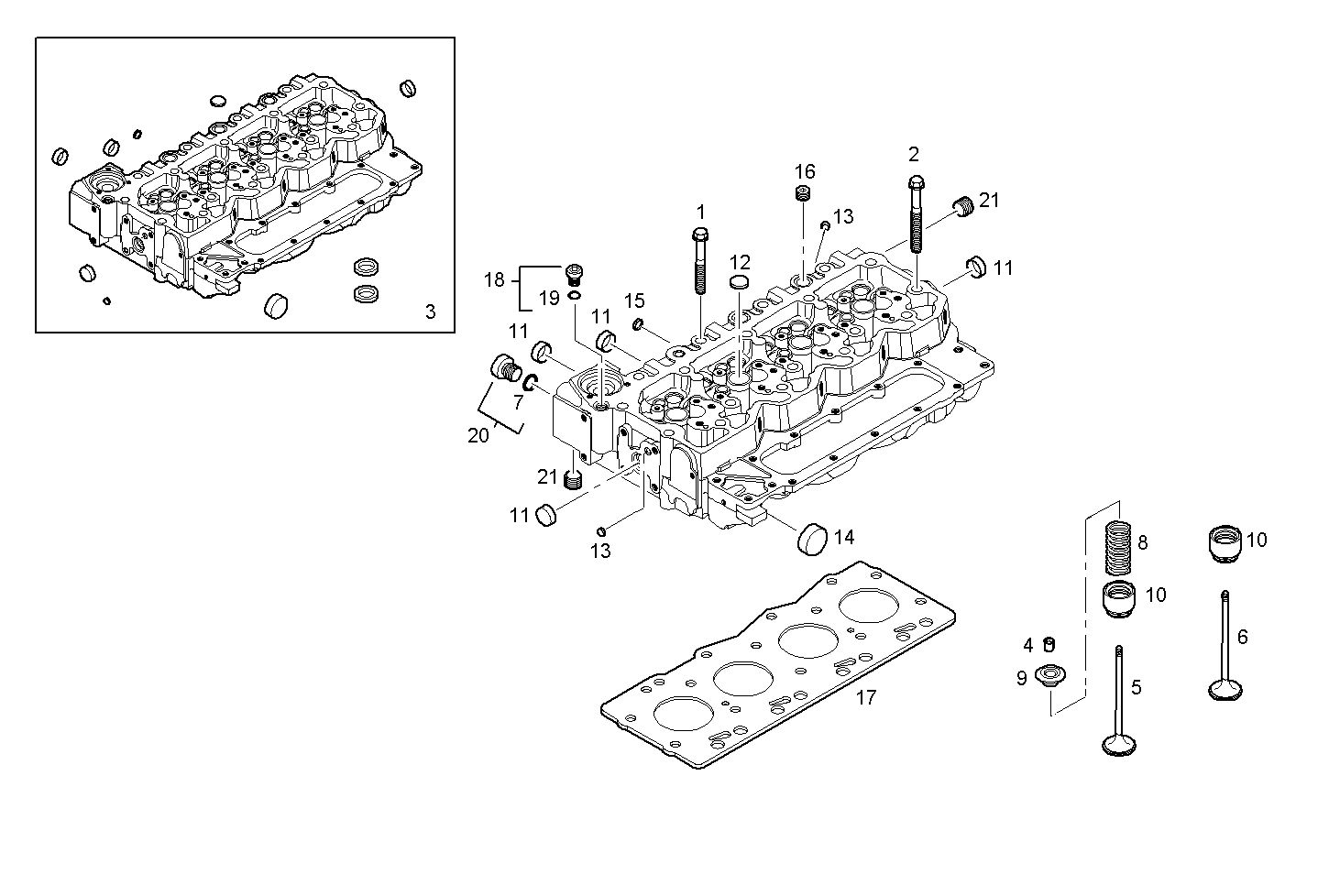 Iveco/FPT CYLINDER HEAD