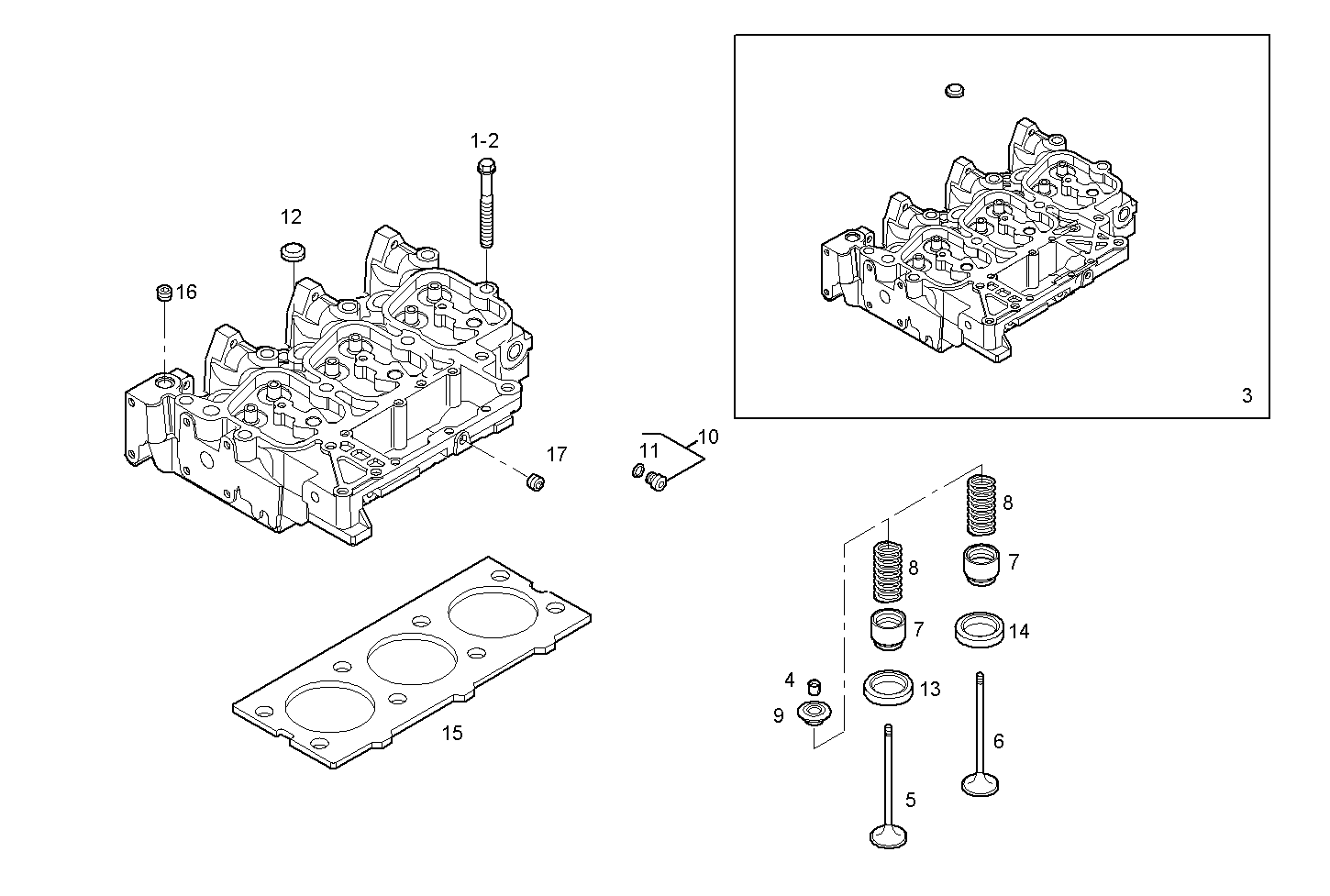 Iveco/FPT CYLINDER HEAD