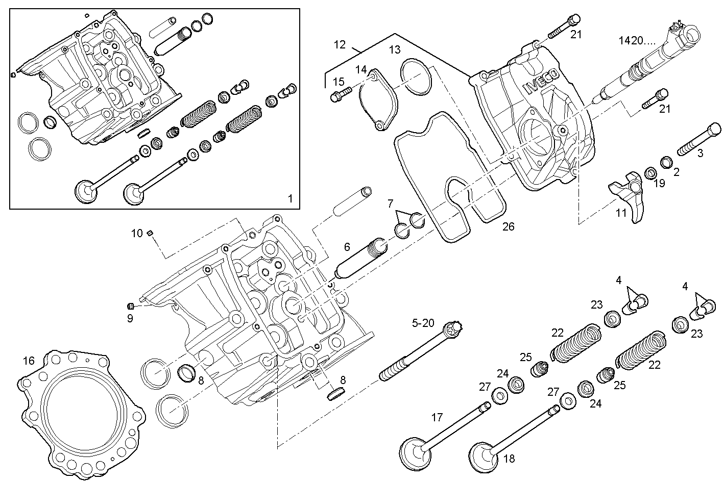 Iveco/FPT CYLINDER HEAD