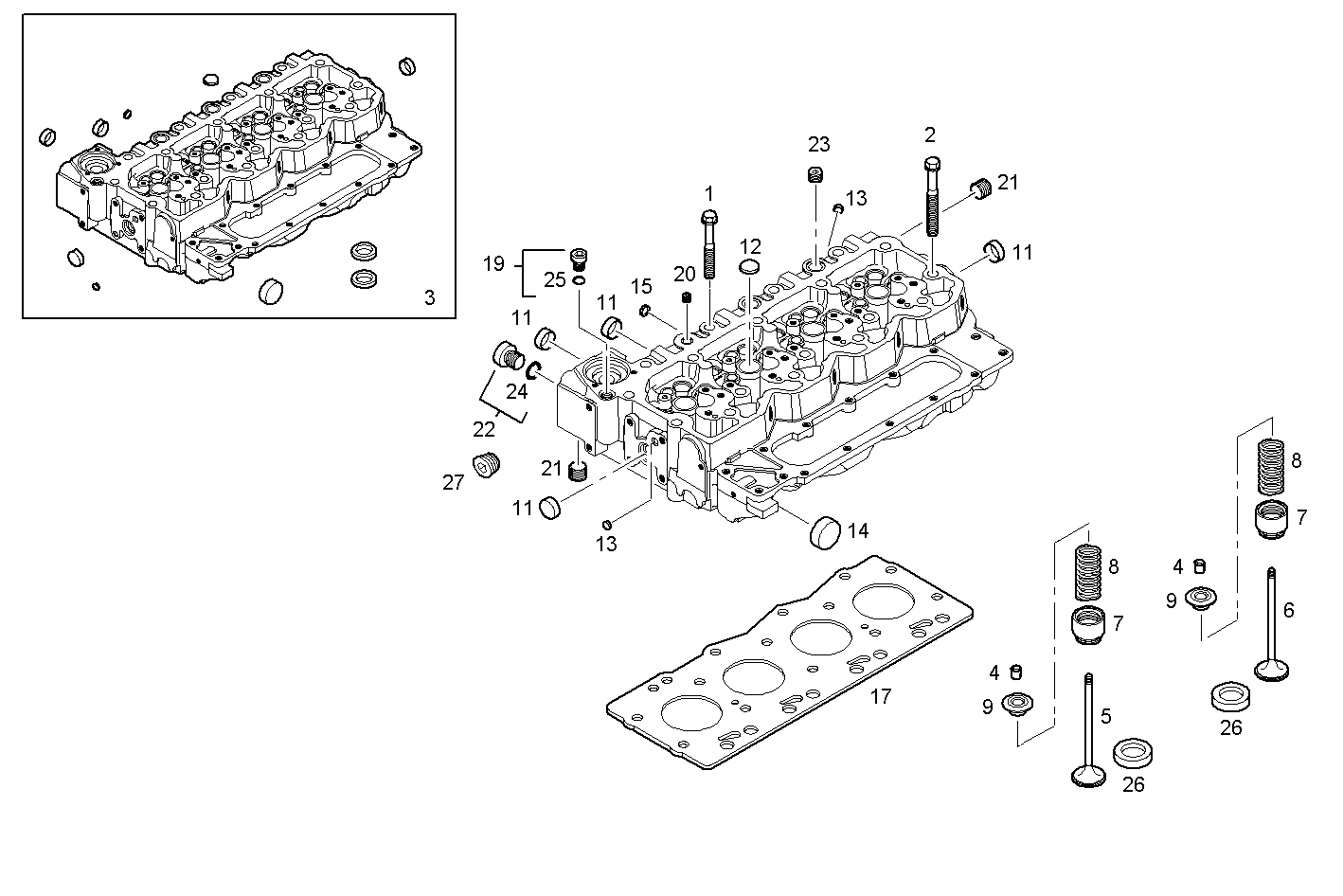 Iveco/FPT CYLINDER HEAD