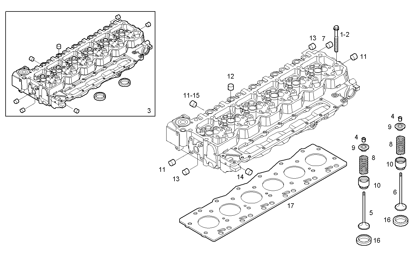 Iveco/FPT CYLINDER HEAD