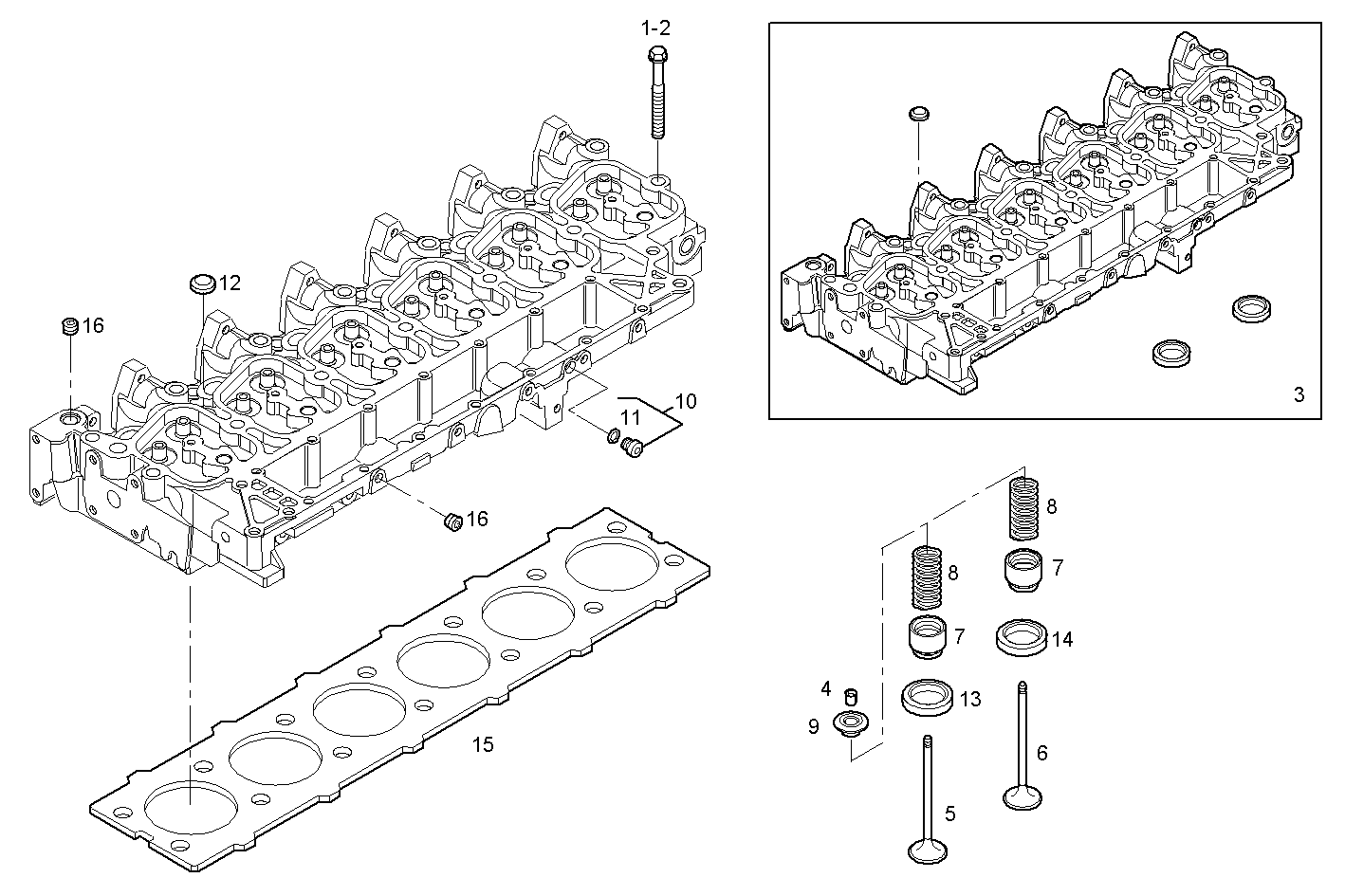 Iveco/FPT CYLINDER HEAD