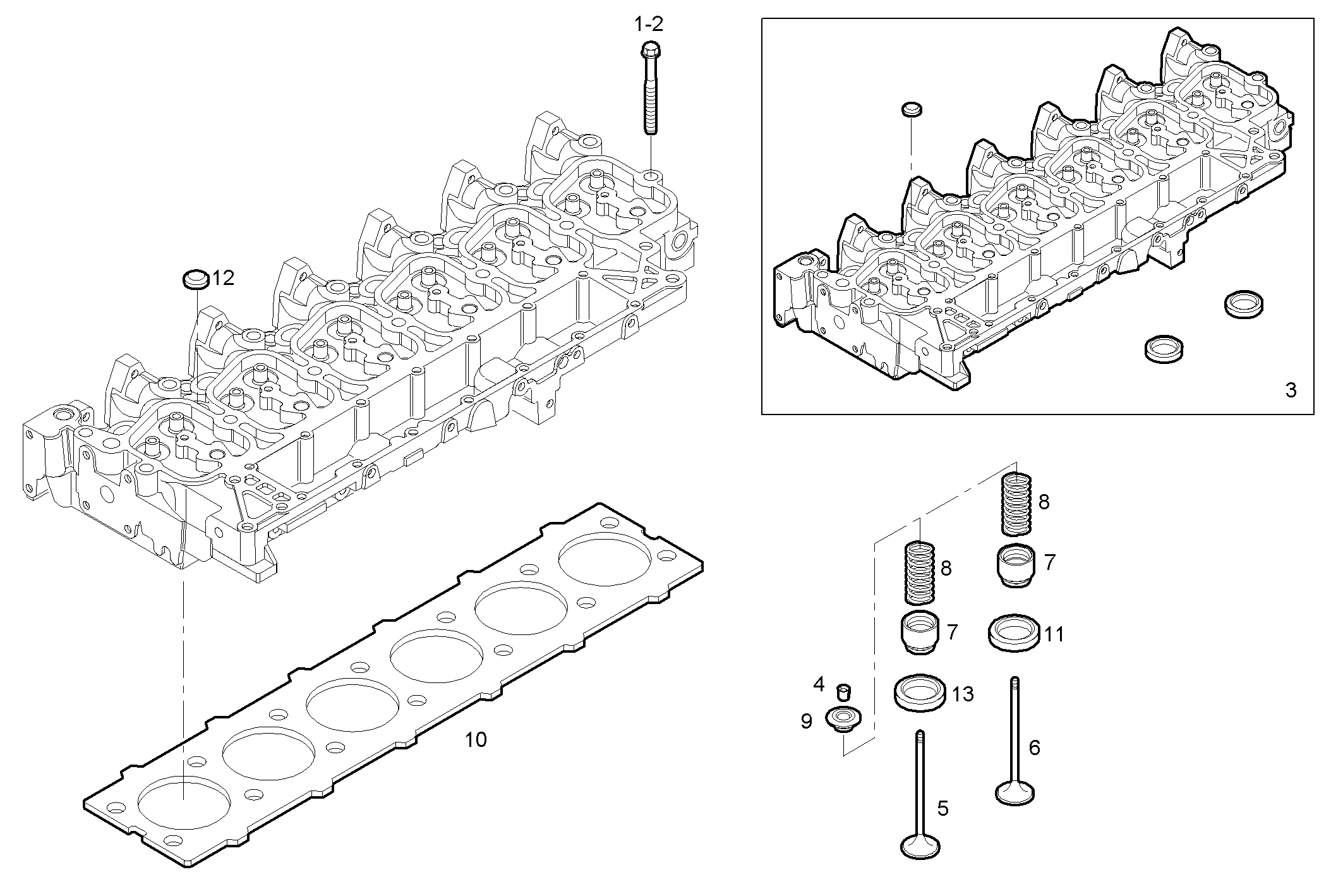 Iveco/FPT CYLINDER HEAD