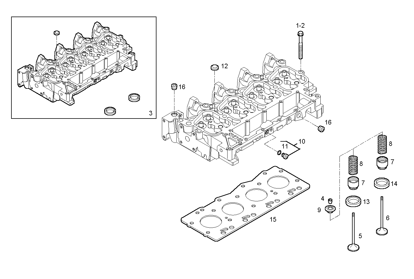 Iveco/FPT CYLINDER HEAD