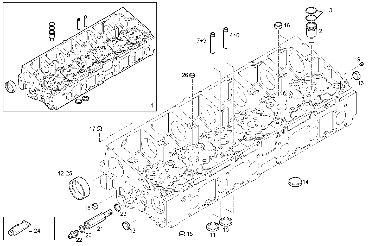 Iveco/FPT CYLINDER HEAD