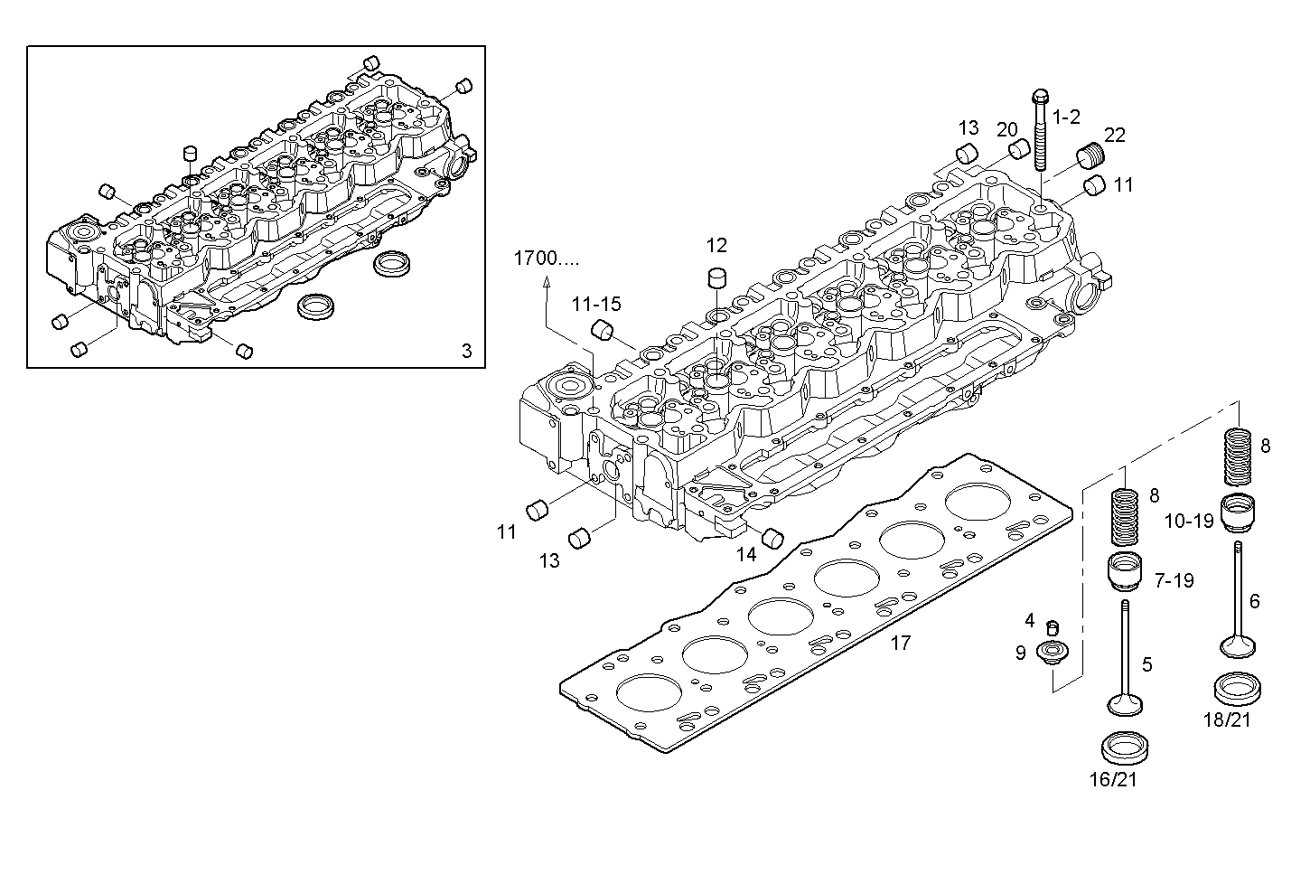 Iveco/FPT CYLINDER HEAD