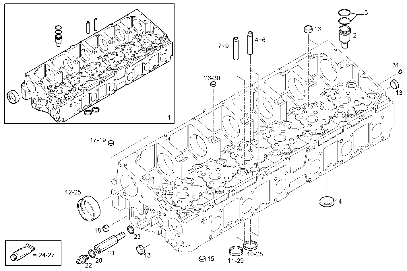 Iveco/FPT CYLINDER HEAD