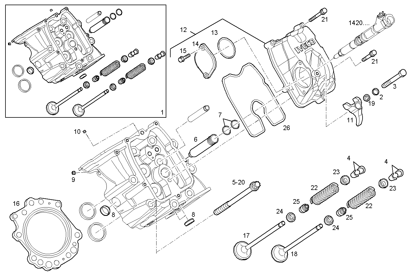 Iveco/FPT CYLINDER HEAD