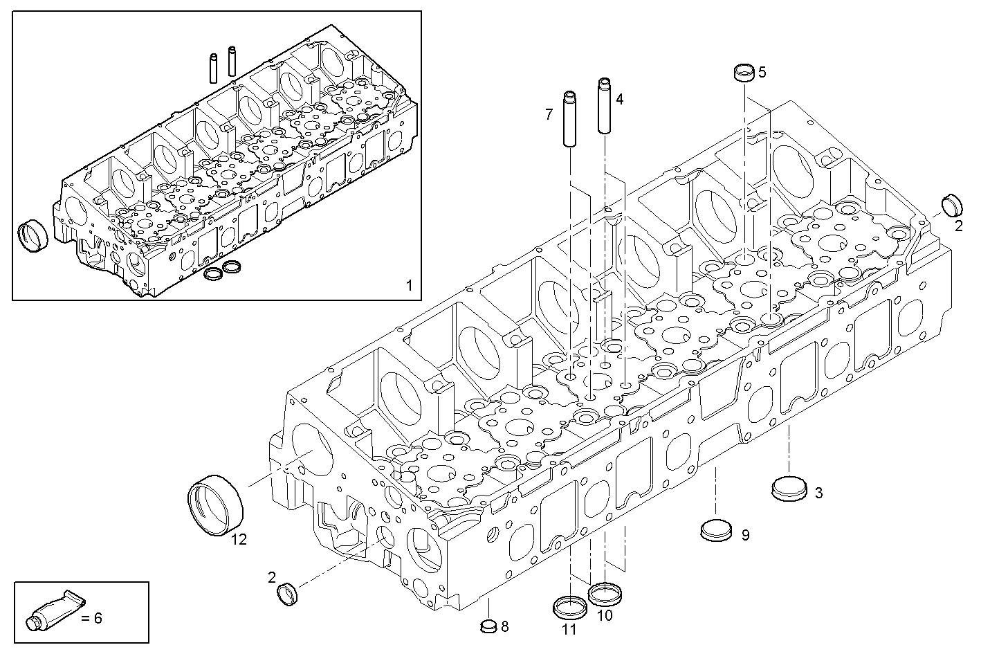 Iveco/FPT CYLINDER HEAD