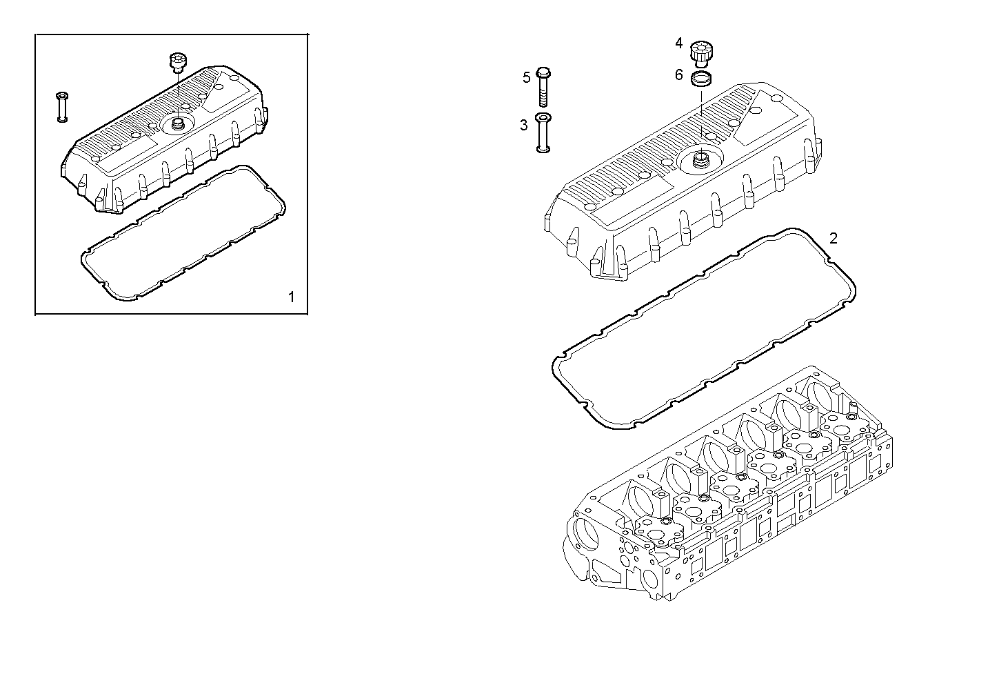 Iveco/FPT CYL. HEAD COVERS