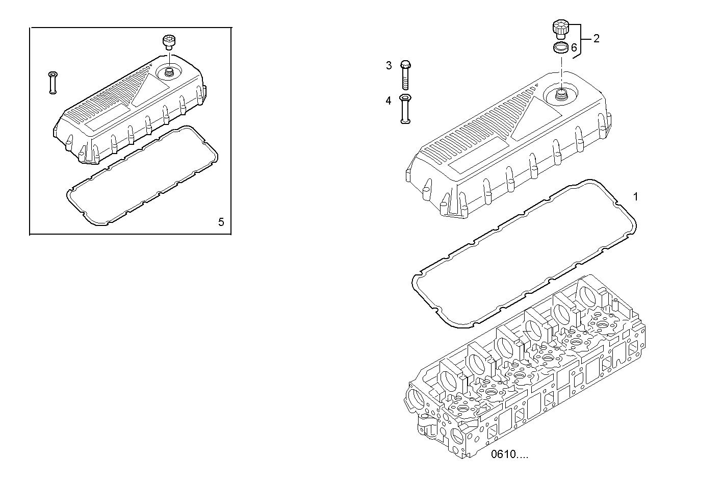 Iveco/FPT CYL. HEAD COVERS