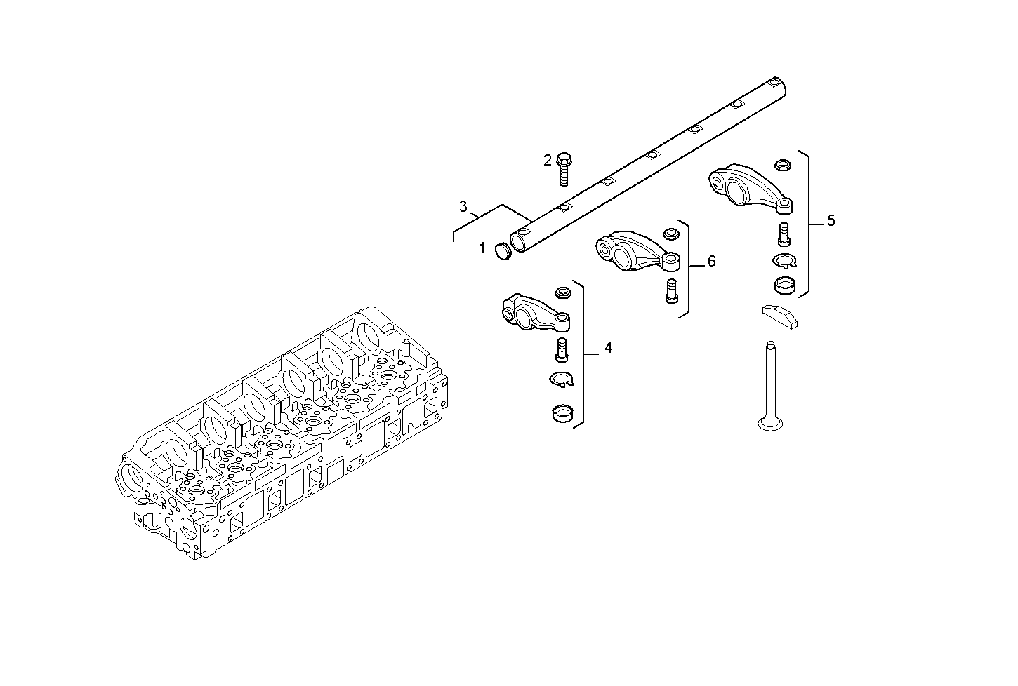 Iveco/FPT ROCKER SHAFT