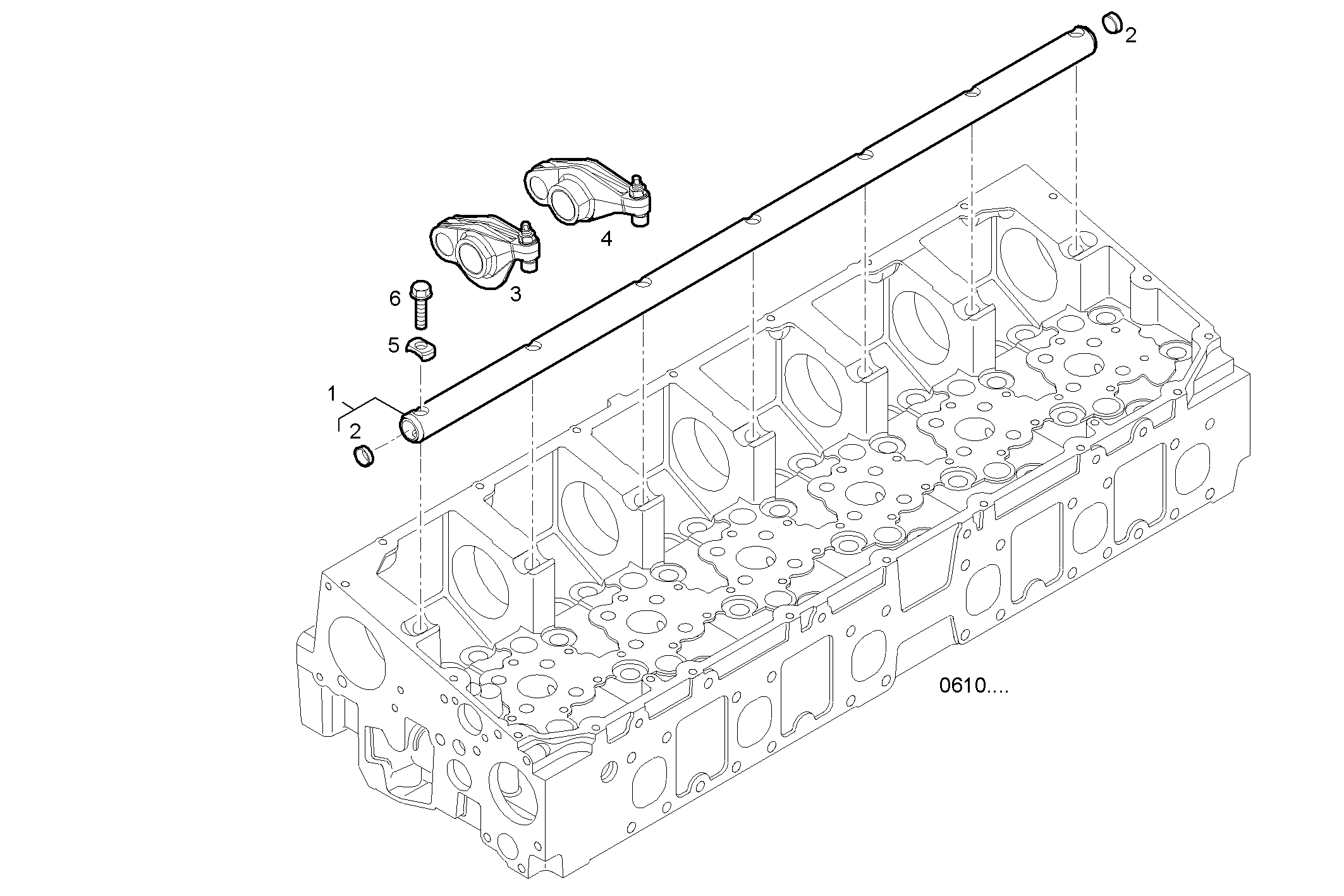 Iveco/FPT ROCKER SHAFT