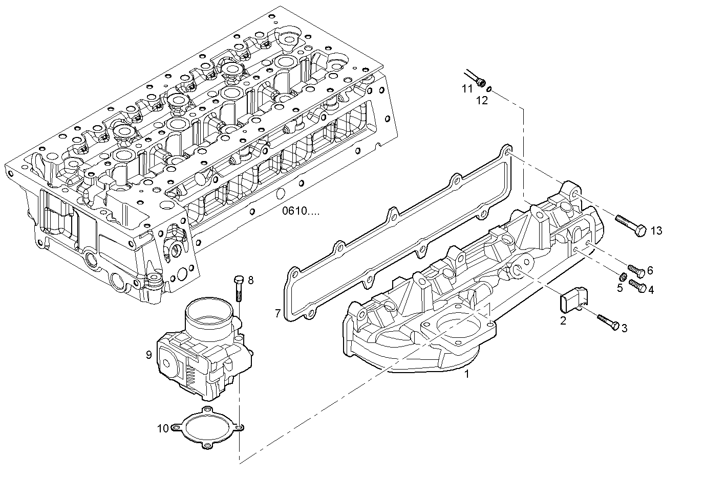 Iveco/FPT INTAKE MANIFOLD