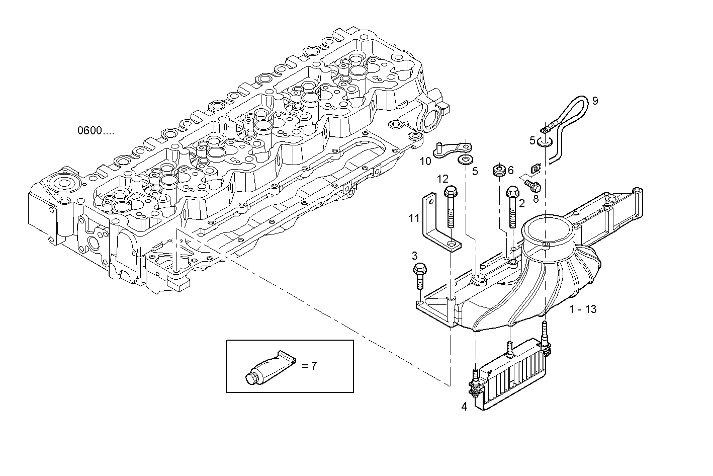 Iveco/FPT INTAKE MANIFOLD